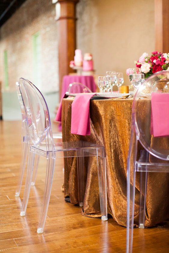  Modern Copper and Fuchsia Wedding Ideas! Kellie Michelle Photography, Abby Mitchell Events