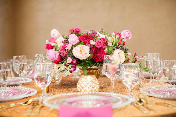  Modern Copper and Fuchsia Wedding Ideas! Kellie Michelle Photography, Abby Mitchell Events