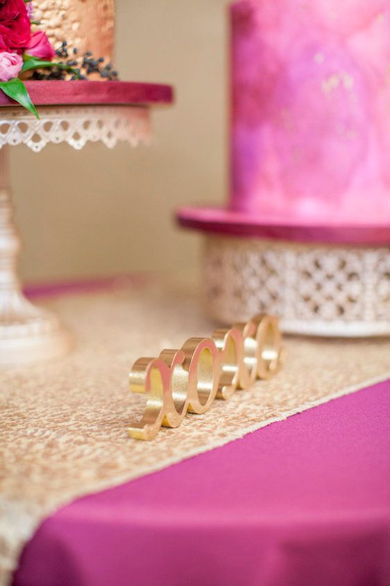  Modern Copper and Fuchsia Wedding Ideas! Kellie Michelle Photography, Abby Mitchell Events