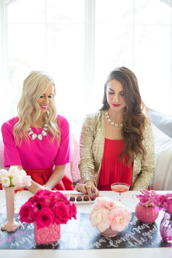  Valentine's Day Dinner Party with Your Besties! Abby Jiu Photography