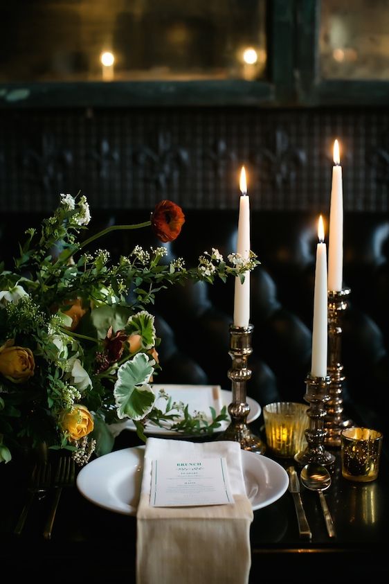  St. Patrick's Day Wedding Inspiration, Sarah Esther Photography, Color Pop Events, Juli Vaughn Designs