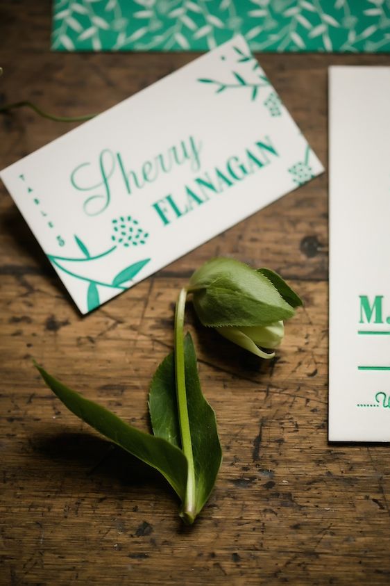  St. Patrick's Day Wedding Inspiration, Sarah Esther Photography, Color Pop Events, Juli Vaughn Designs