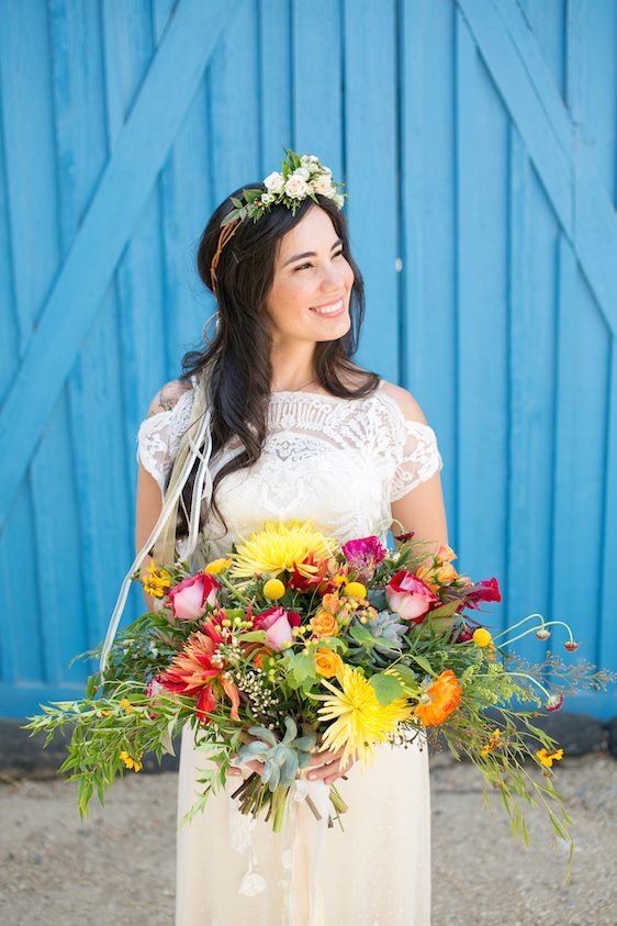  Colorful Chic Ranch Wedding in Carlsbad, CA, Kaysha Weiner Photography, Flowers by Mae