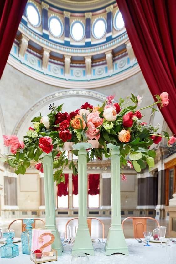  A New York City Wedding: Classic Meets Color! Color Pop Events, Juli Vaughn Designs, Whyman Studios