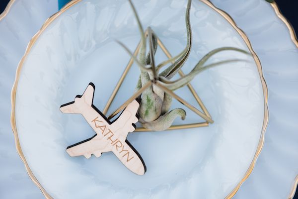  70's Aviation Exploration Wedding Inspiration