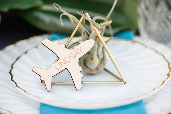  70's Aviation Exploration Wedding Inspiration