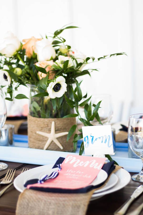  A Preppy & Nautical Styled Soirée