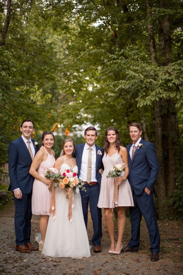  Summer Garden Wedding in Knoxville Tennessee