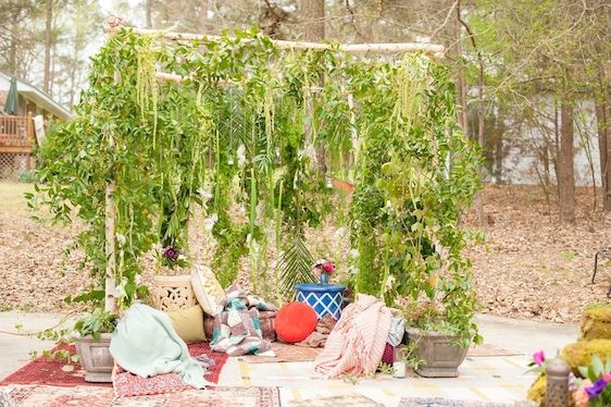  An Enchanted Boho Surprise Party with Gems Galore, Mikkel Paige Photography, Design & Florals by Meristem Floral, Cake by Sugar Euphoria