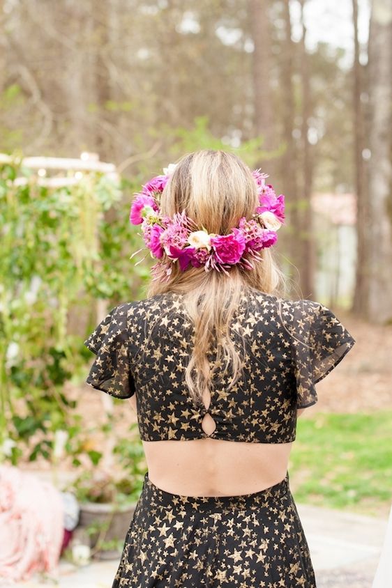  An Enchanted Boho Surprise Party with Gems Galore, Mikkel Paige Photography, Design & Florals by Meristem Floral, Cake by Sugar Euphoria