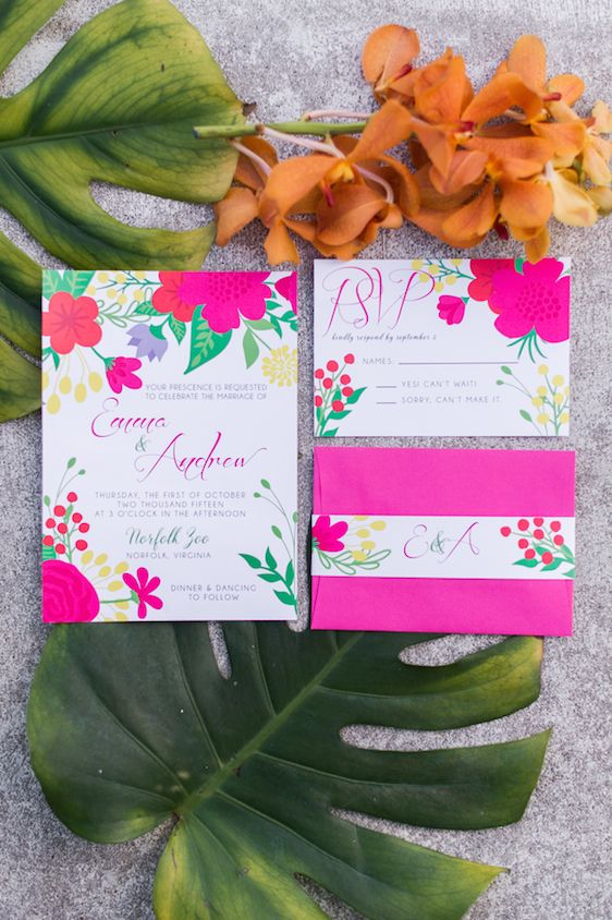  A Tropical Jungle Inspired Styled Shoot, Elizabeth Henson Photos, Raise the Ruth Events, Leslie Hartig Floral Design