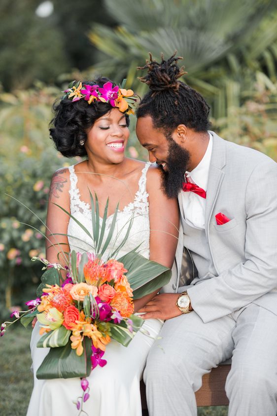  A Tropical Jungle Inspired Styled Shoot, Elizabeth Henson Photos, Raise the Ruth Events, Leslie Hartig Floral Design