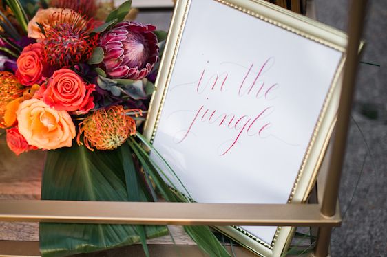  A Tropical Jungle Inspired Styled Shoot, Elizabeth Henson Photos, Raise the Ruth Events, Leslie Hartig Floral Design