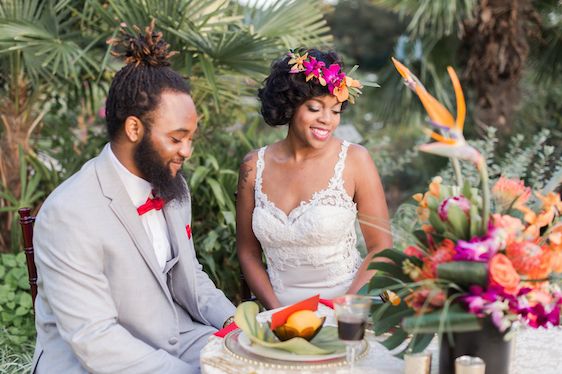  A Tropical Jungle Inspired Styled Shoot, Elizabeth Henson Photos, Raise the Ruth Events, Leslie Hartig Floral Design