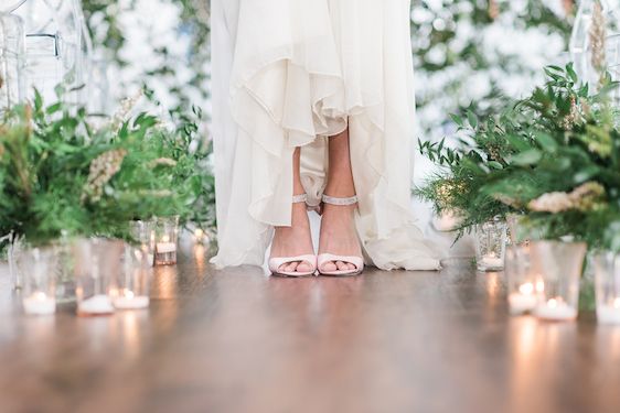  Pantone Color of the Year: Rose Quartz and Serenity, B. Jones Photography, event design by Bright & Co., florals by Gather