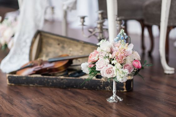  Pantone Color of the Year: Rose Quartz and Serenity, B. Jones Photography, event design by Bright & Co., florals by Gather