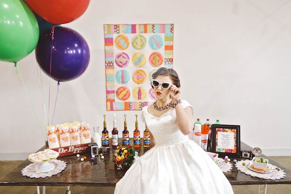  Retro Soda Pop Wedding Inspo