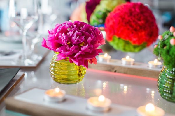  Neon Wedding Editorial With Modern Details