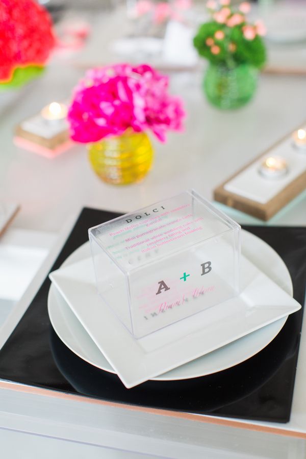  Neon Wedding Editorial With Modern Details