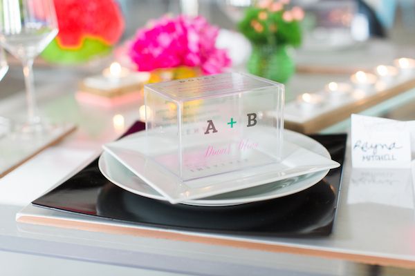  Neon Wedding Editorial With Modern Details