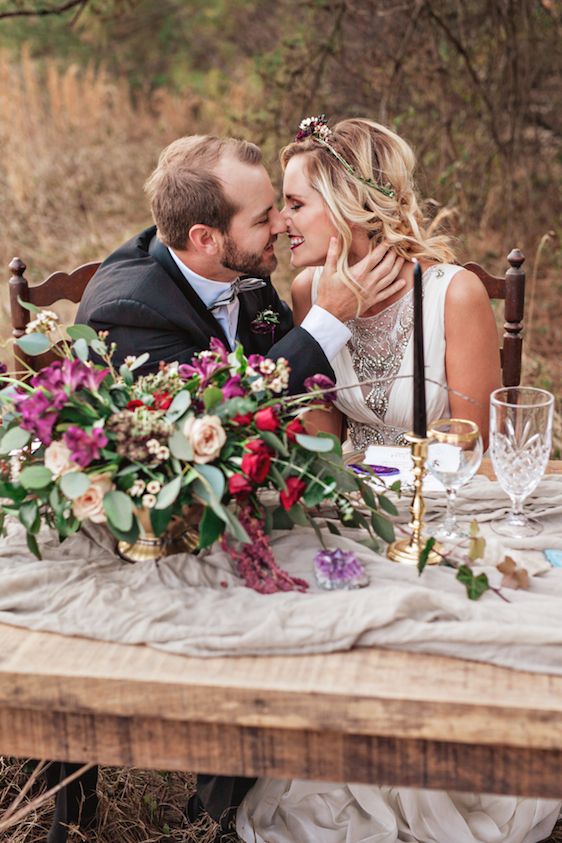  Bold + Organic Wedding Ideas With Boho Details, Amilia Photography