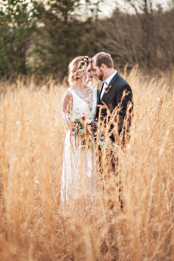  Bold + Organic Wedding Ideas With Boho Details, Amilia Photography