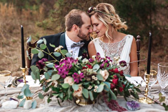  Bold + Organic Wedding Ideas With Boho Details, Amilia Photography border=