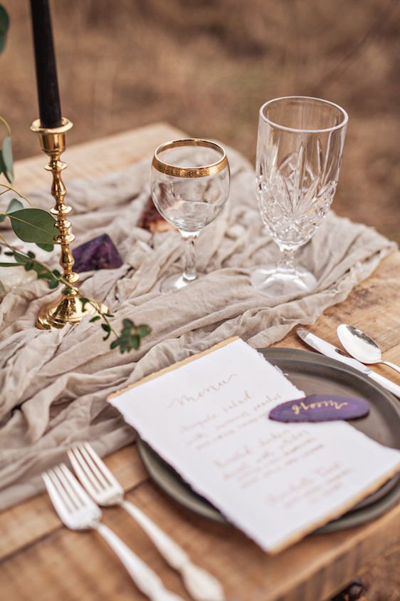  Bold + Organic Wedding Ideas With Boho Details, Amilia Photography