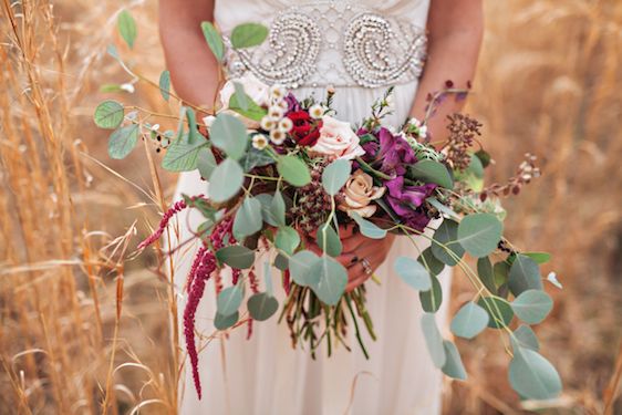  Bold + Organic Wedding Ideas With Boho Details, Amilia Photography