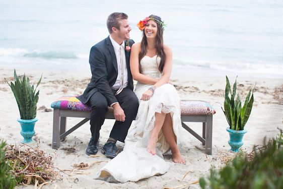  Bohemian Beach Oasis Wedding Inspiration, Wheeland Photography, The Perfect Fairytale, Sweet Sage Events