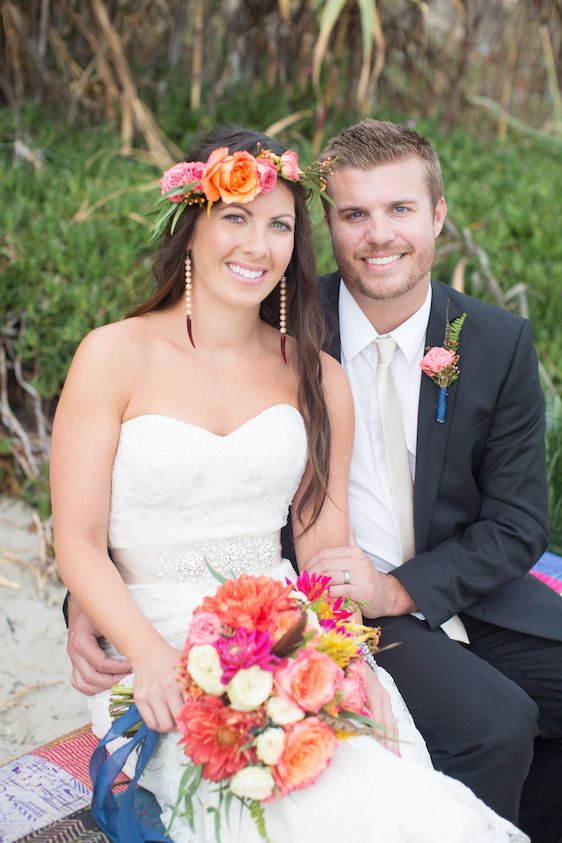  Bohemian Beach Oasis Wedding Inspiration, Wheeland Photography, The Perfect Fairytale, Sweet Sage Events