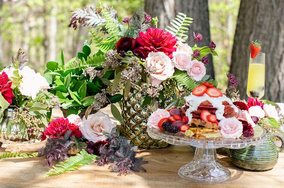  A Bohemian Woodland Engagement Shoot, Tangie Renee Photography, event design by Pop + Fizz, florals by Birds of a Feather Weddings + Events