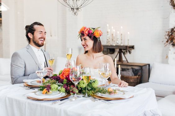  Bright Bohemian Brooklyn Wedding Shoot, Amber Marlow Photography, florals by Atelier Roquette, event design by White Elephant Events