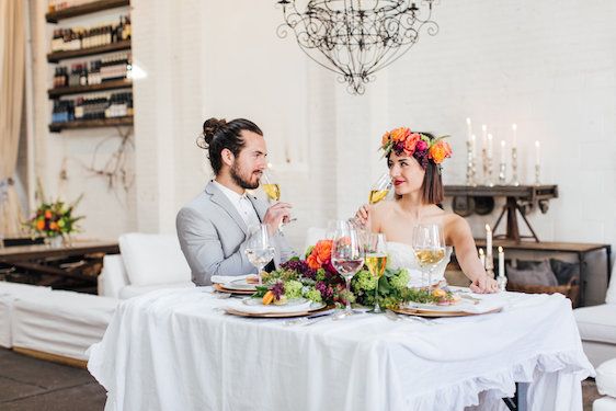  Bright Bohemian Brooklyn Wedding Shoot, Amber Marlow Photography, florals by Atelier Roquette, event design by White Elephant Events