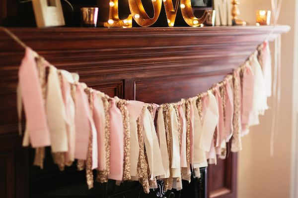  Happy Hearts Rose Gold Bridal Shower