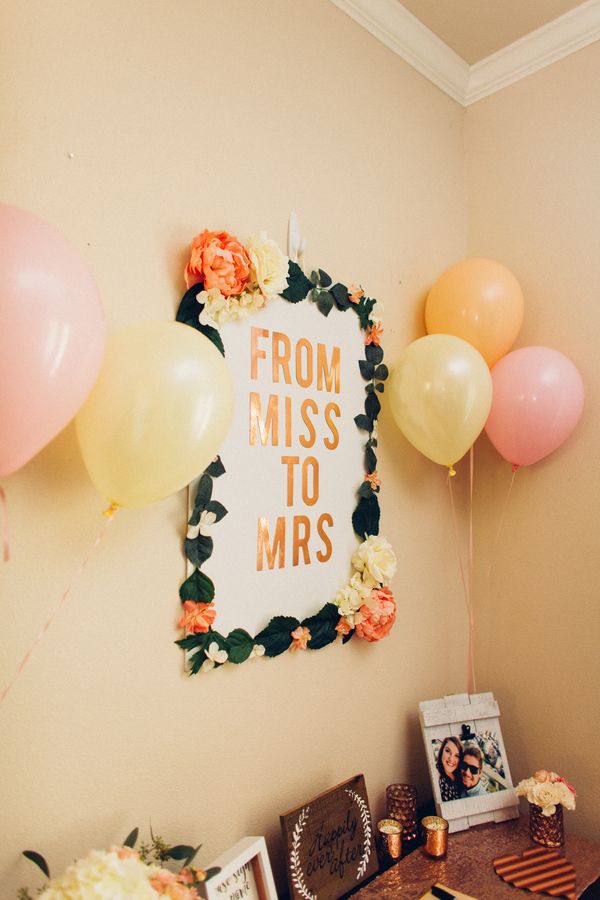  Happy Hearts Rose Gold Bridal Shower