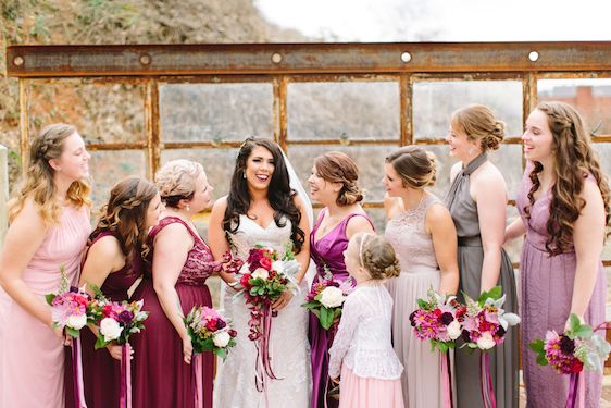  Urban Tennessee Wedding with Industrial Boho Details, photography by JoPhoto