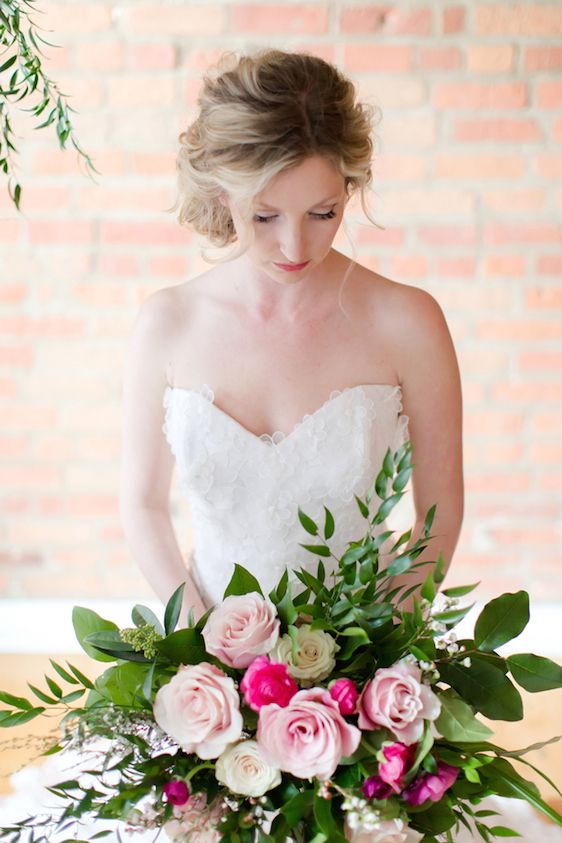  Modern Pink + Green Wedding Ideas that Pop, Anna Grace Photography, Pop the Cork Designs, Flourish Floral Artistry