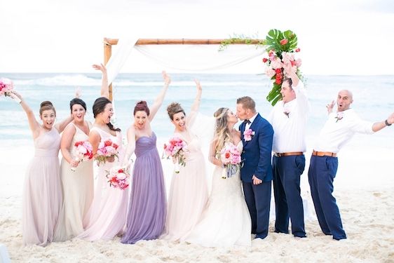  A Colorful Wedding in the Bahamas at Atlantis, Hope Taylor Photography