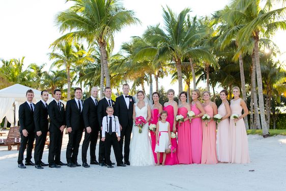  An Ombré Florida Beach Wedding, Set Free Photography