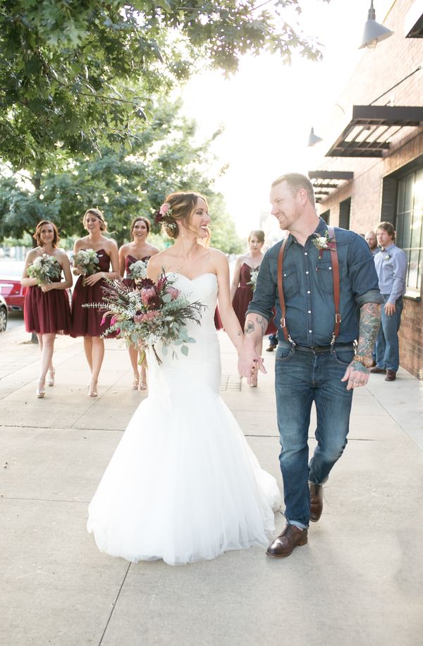  Downtown Urban Garden Wedding