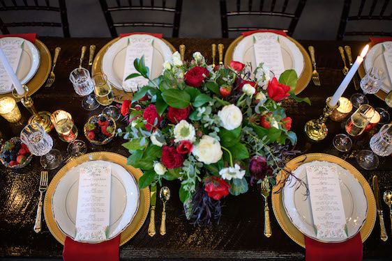  Vintage Glam with Berries + Gold, Carey Rose Photography, florals by Rusted Vase, Crossroads Weddings