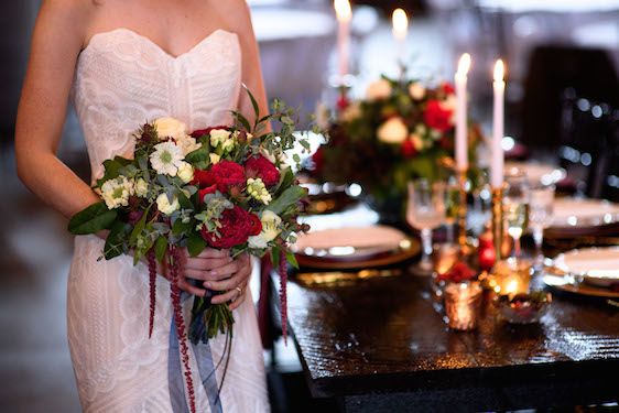  Vintage Glam with Berries + Gold, Carey Rose Photography, florals by Rusted Vase, Crossroads Weddings