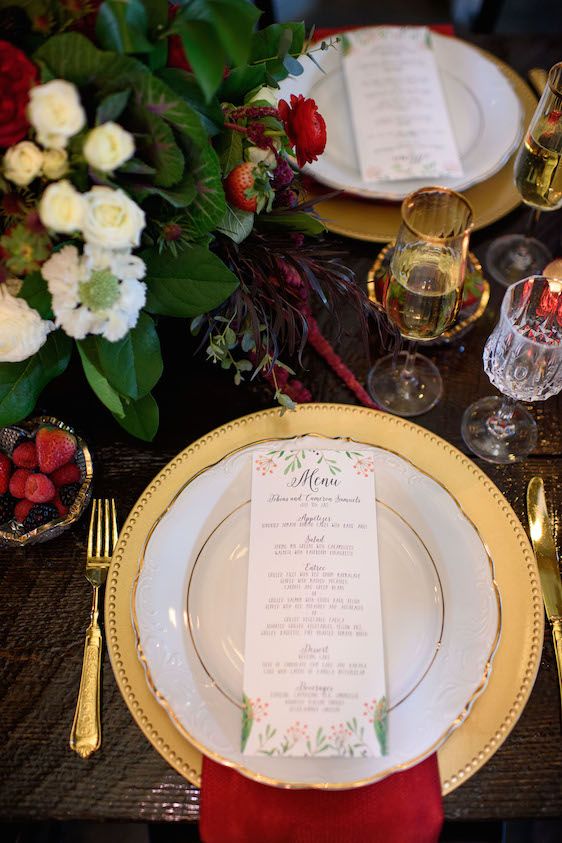  Vintage Glam with Berries + Gold, Carey Rose Photography, florals by Rusted Vase, Crossroads Weddings