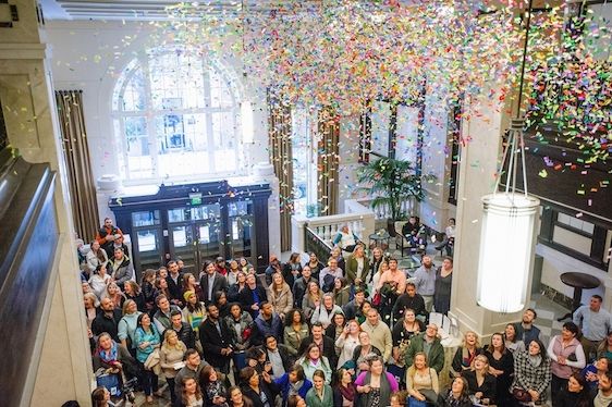  The Wedding Crashers Tour at the Quirk Hotel, Jessica Maida Photography, Event Design by Fête Weddings, florals by The Green Flamingo