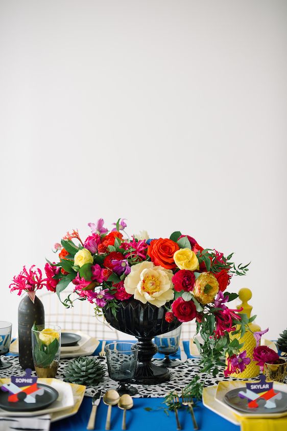  DVF Inspired Bridesmaid Party | Color Pop Events, Brklyn View Photography, Juli Vaughn Designs