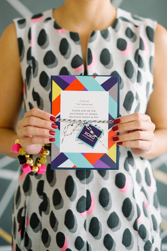  DVF Inspired Bridesmaid Party | Color Pop Events, Brklyn View Photography, Juli Vaughn Designs