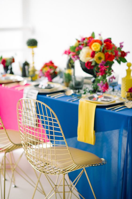  DVF Inspired Bridesmaid Party | Color Pop Events, Brklyn View Photography, Juli Vaughn Designs