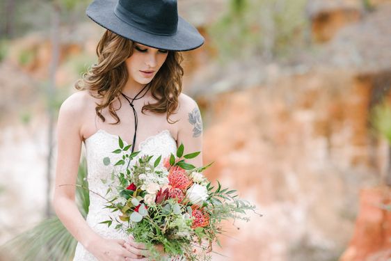 Wild West Wedding Inspiration, Rae Marshall Weddings, florals by Vintage Petals, Design by XHemstitch