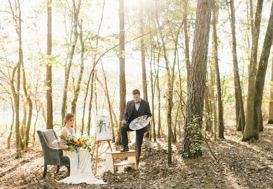  Painterly Inspired Wedding Inspiration, Sarah McKenzie Photography